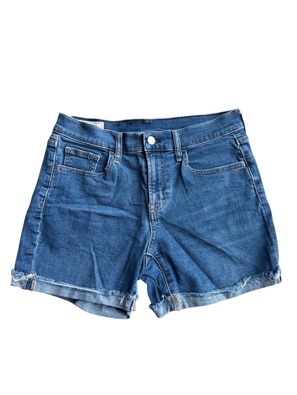 GAP Mid Rise Women's Blue Denim Shorts